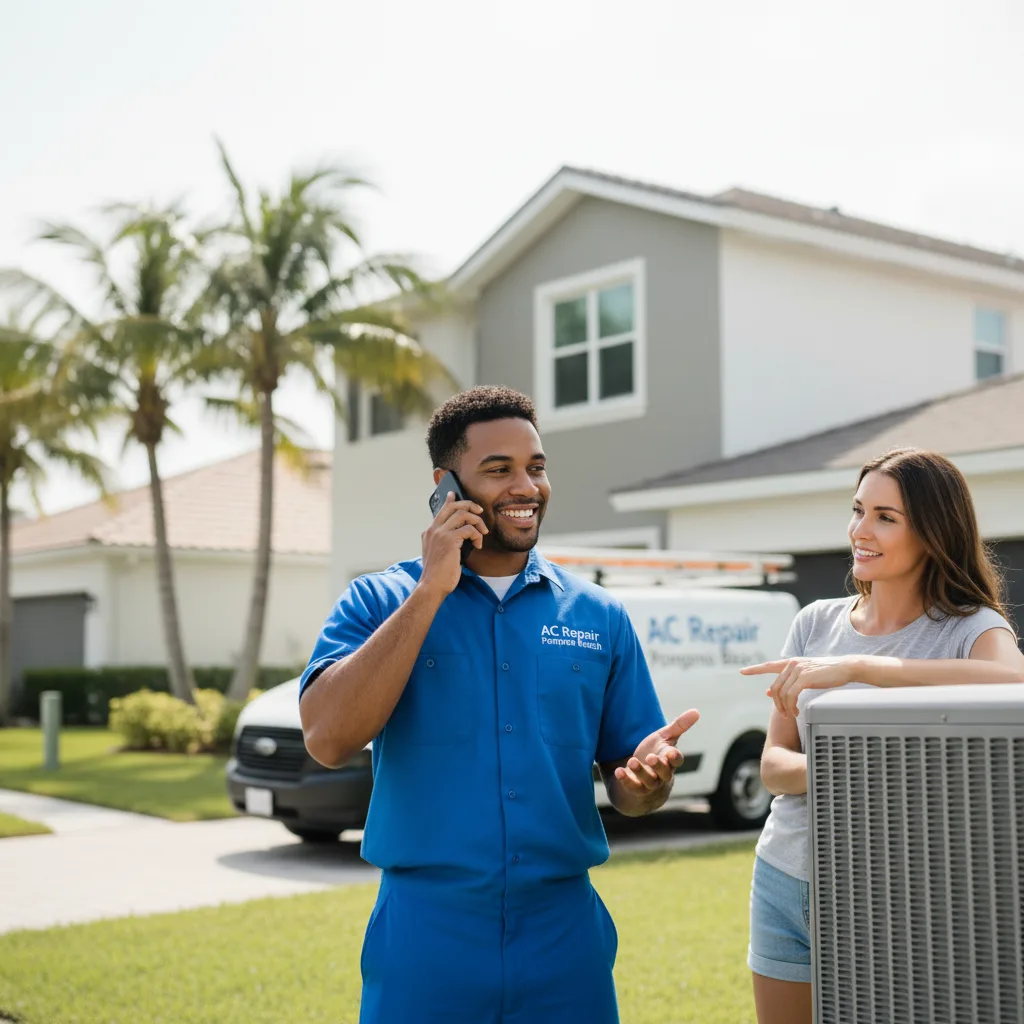 AC Repair Pompano Beach customer support in Sunland Park
